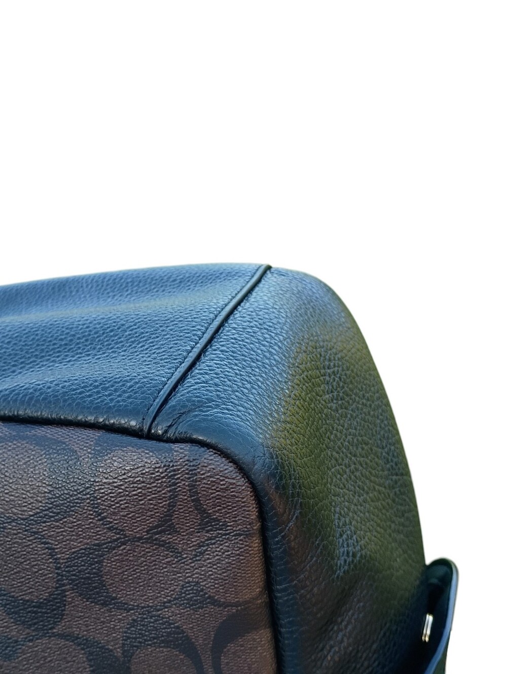 SOLD Coach Pennie Brown And Black Crossbody - Picture 8 of 16